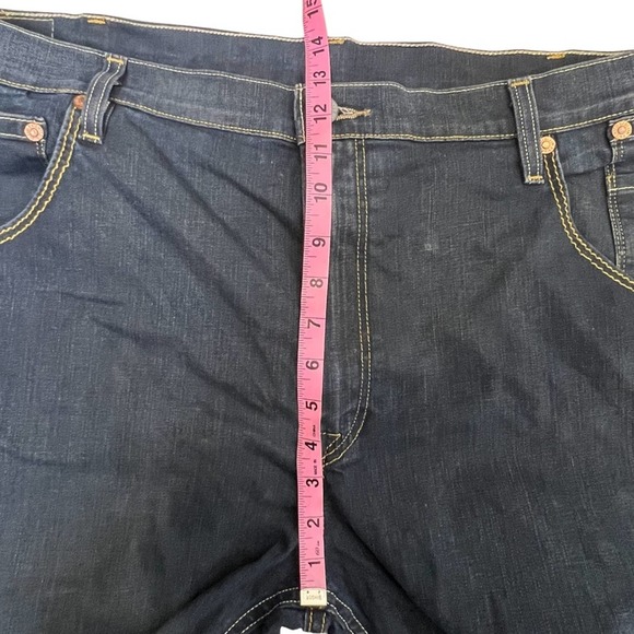 Levi’s 569 Loose Straight Dark Wash Jeans 44 x 32 - Picture 8 of 8